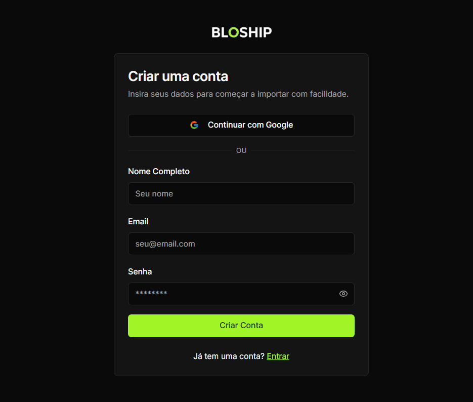 Bloship Logistics